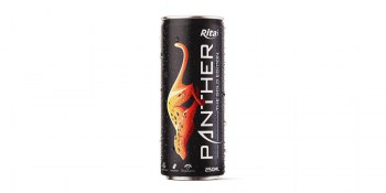 Panther Energy Drink 250ml Can - Black